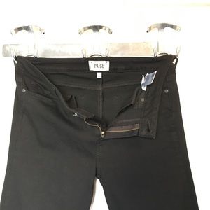 Paige Verdugo Super Skinny Black Jeans